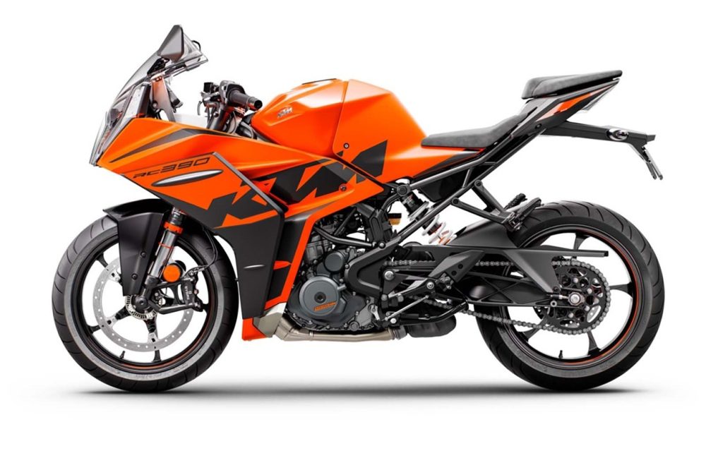 KTM RC 390 Velocidad máxima y aceleración