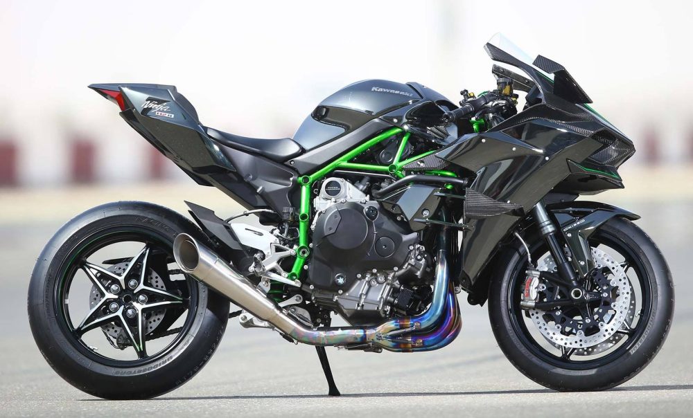 Aceleración y velocidad máxima de la Kawasaki Ninja H2R