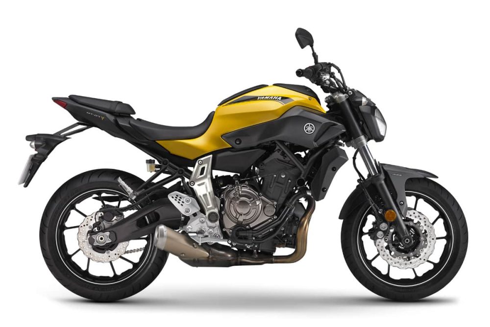 Yamaha MT-07 Velocidad Máxima 