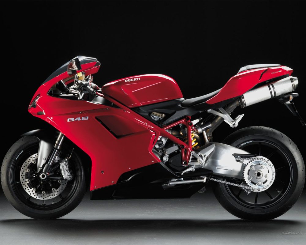 Velocidad máxima y aceleración de la Ducati 848