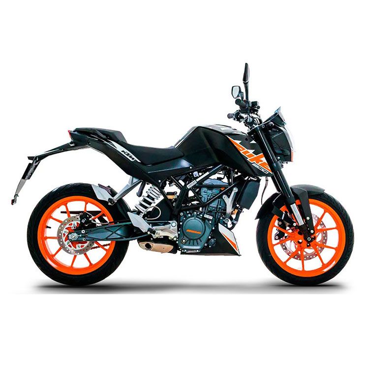 KTM 200 Duke aceleración