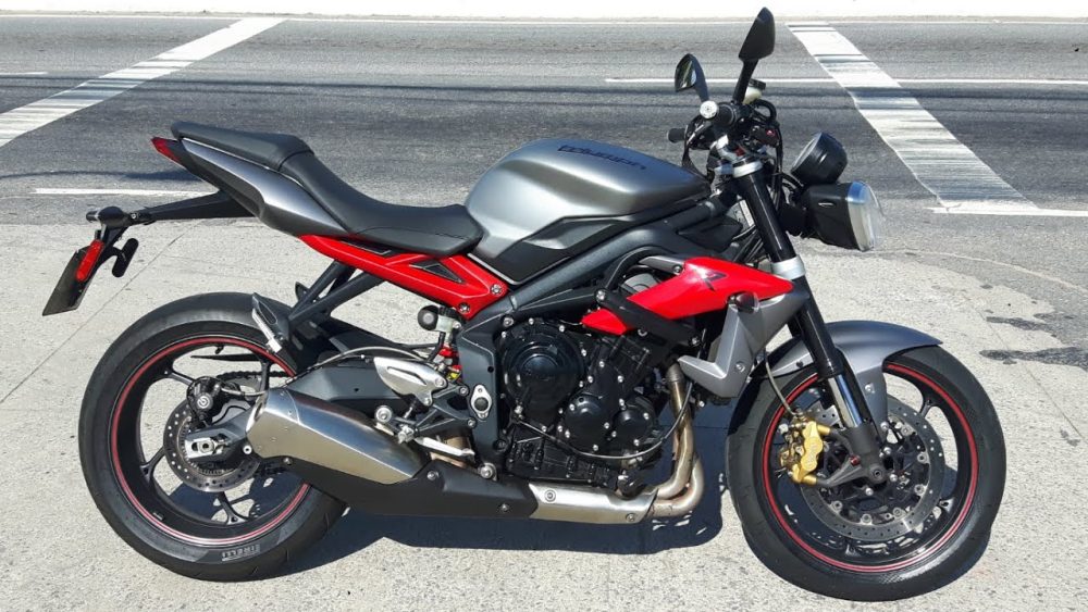 Triumph Street Triple 675 Velocidad máxima y aceleración